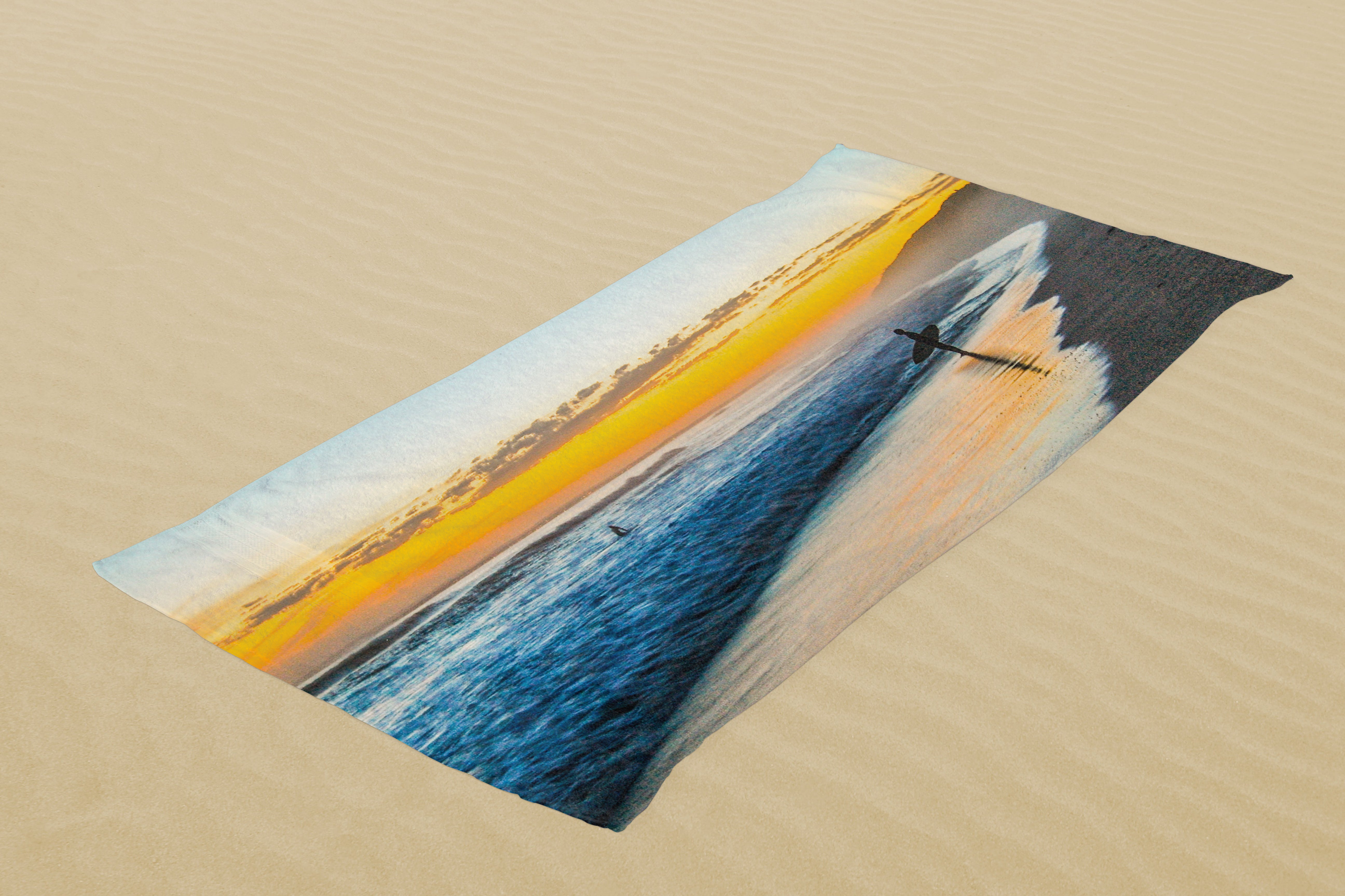 Surfer 13th Beach - Microfibre Beach Towel